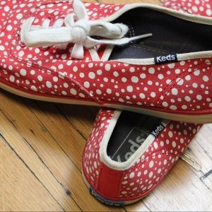 Polka dot Keds!